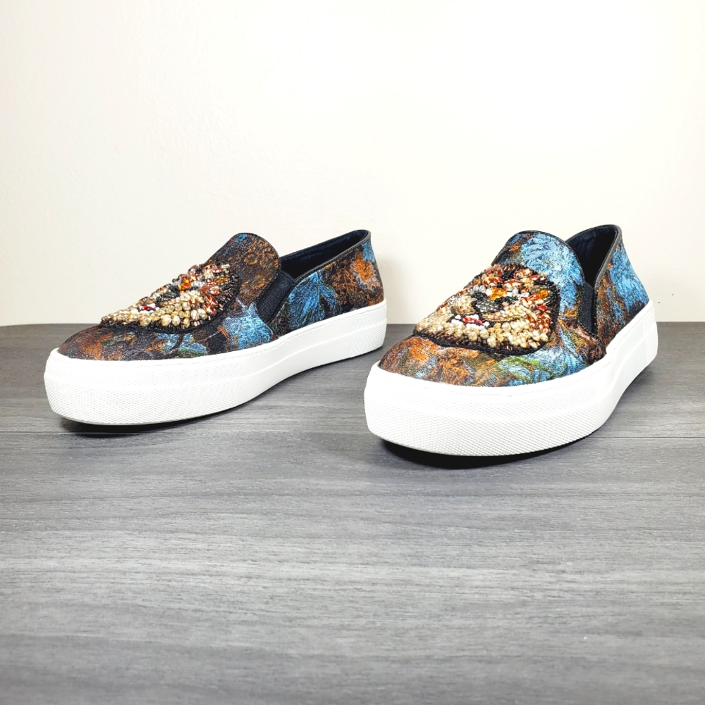 Steve Madden Fiasco Beaded Lion Sneaker size 7 - Picture 6 of 10